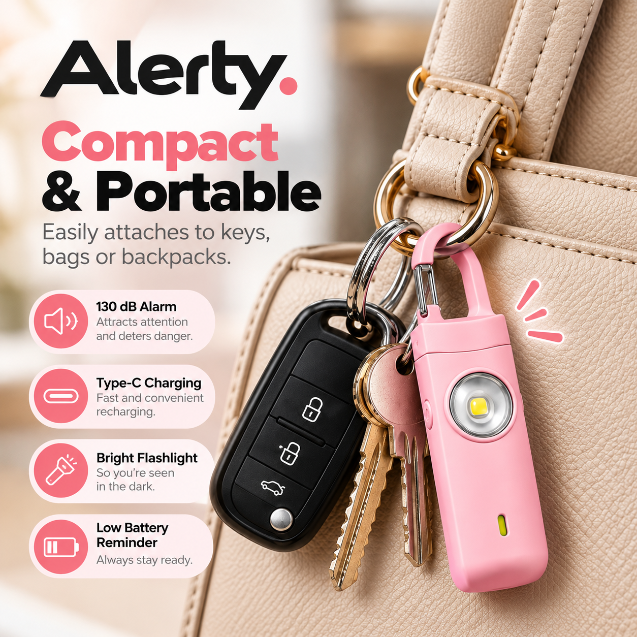 Alerty personal safety alarm